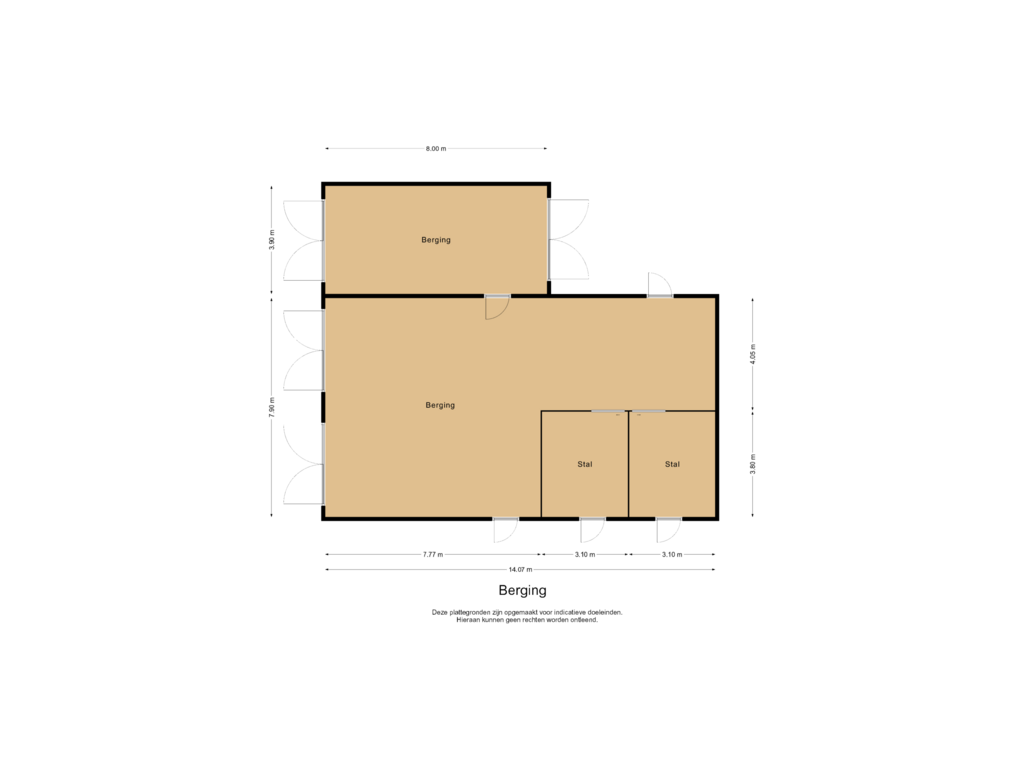 Bekijk plattegrond van Berging van Logtenburg 4