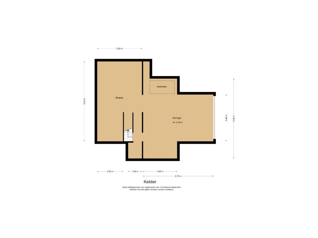 Bekijk plattegrond van Kelder van Logtenburg 4