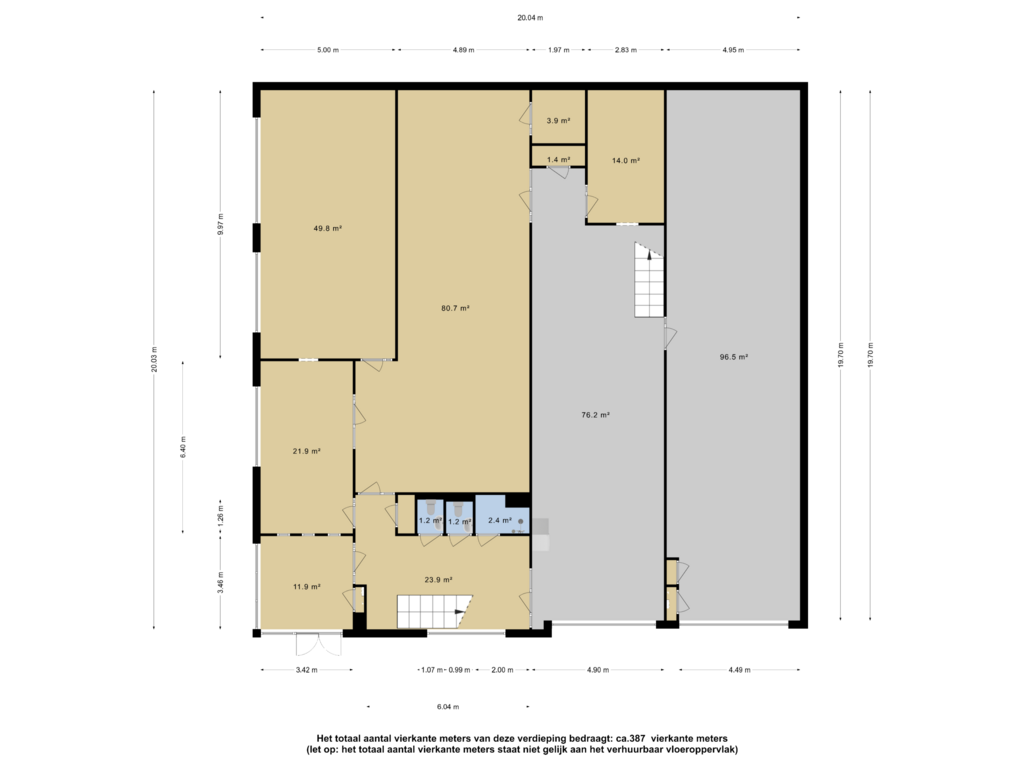 Bekijk plattegrond van BOG-Begane grond van Seestjer 1