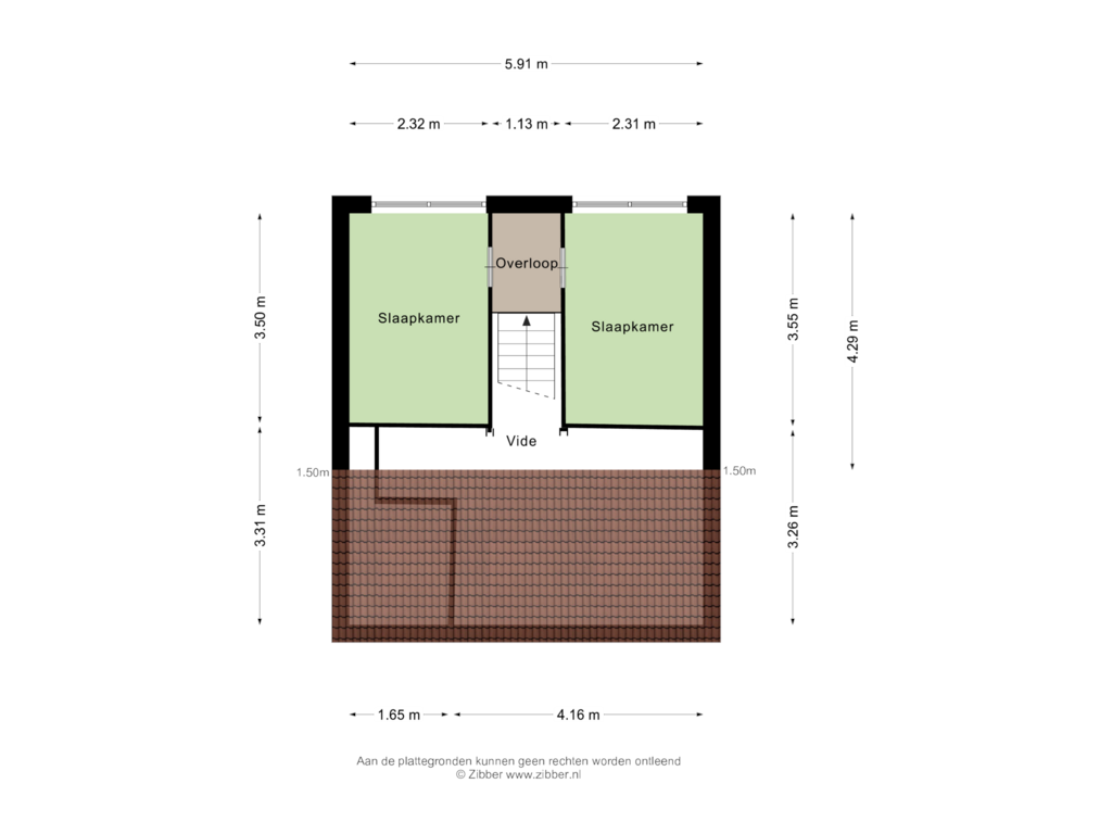 Bekijk plattegrond van Zolder van Rekerlanden 24