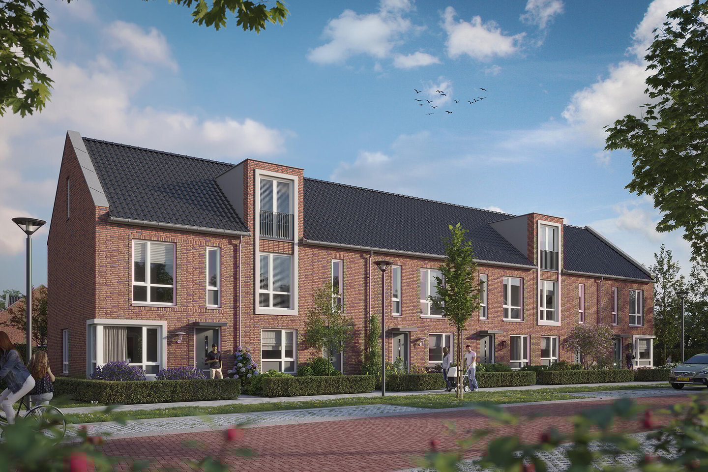 Bekijk foto 1 van De Heerdgang | C2 | 59 | Tussenwoning (Bouwnr. 59)