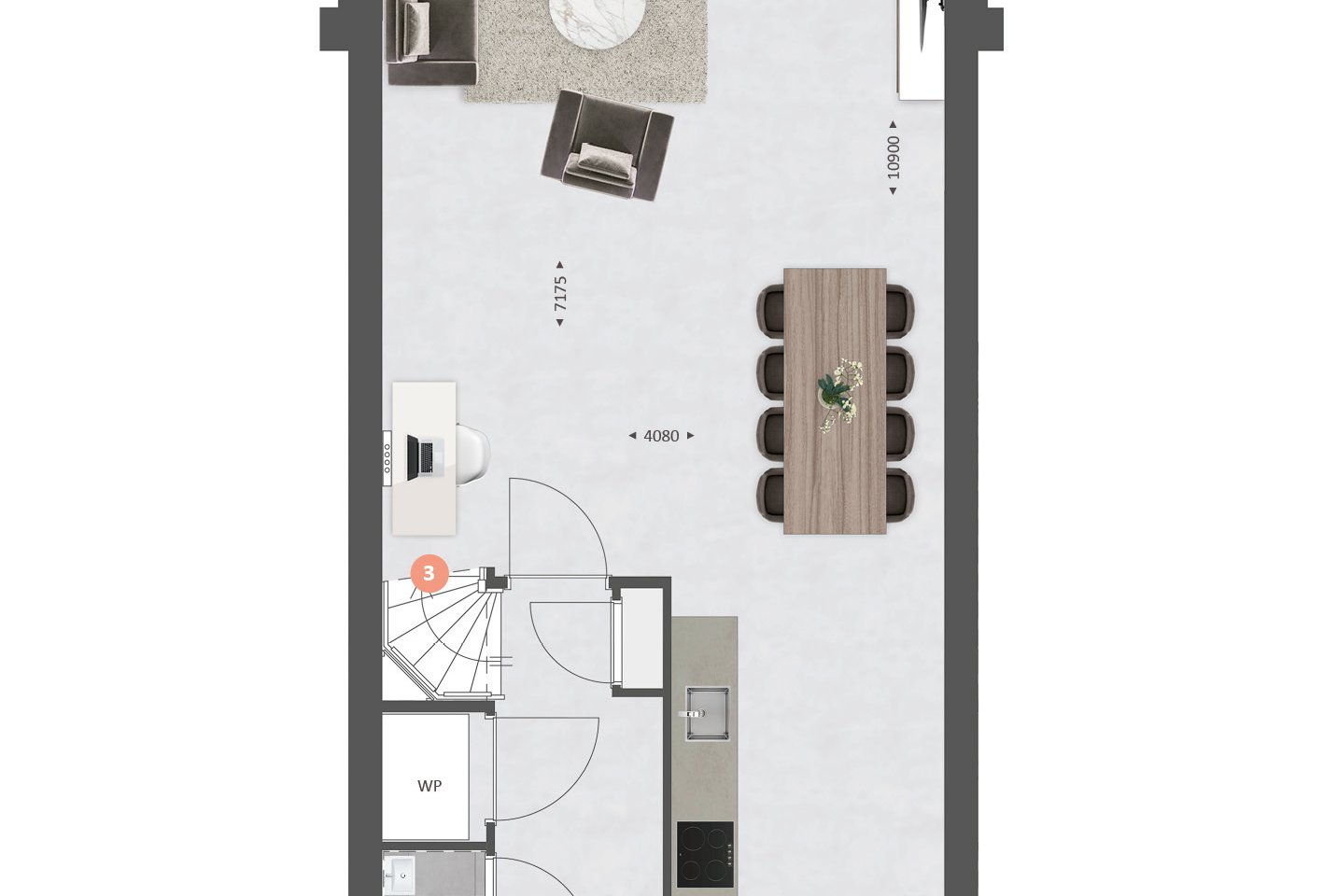 Bekijk foto 3 van De Heerdgang | C2 | 59 | Tussenwoning (Bouwnr. 59)