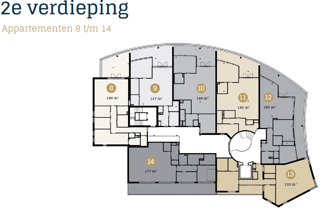 Bekijk foto 5 van Appartementen tweede verdieping 2.6 (Bouwnr. 13)