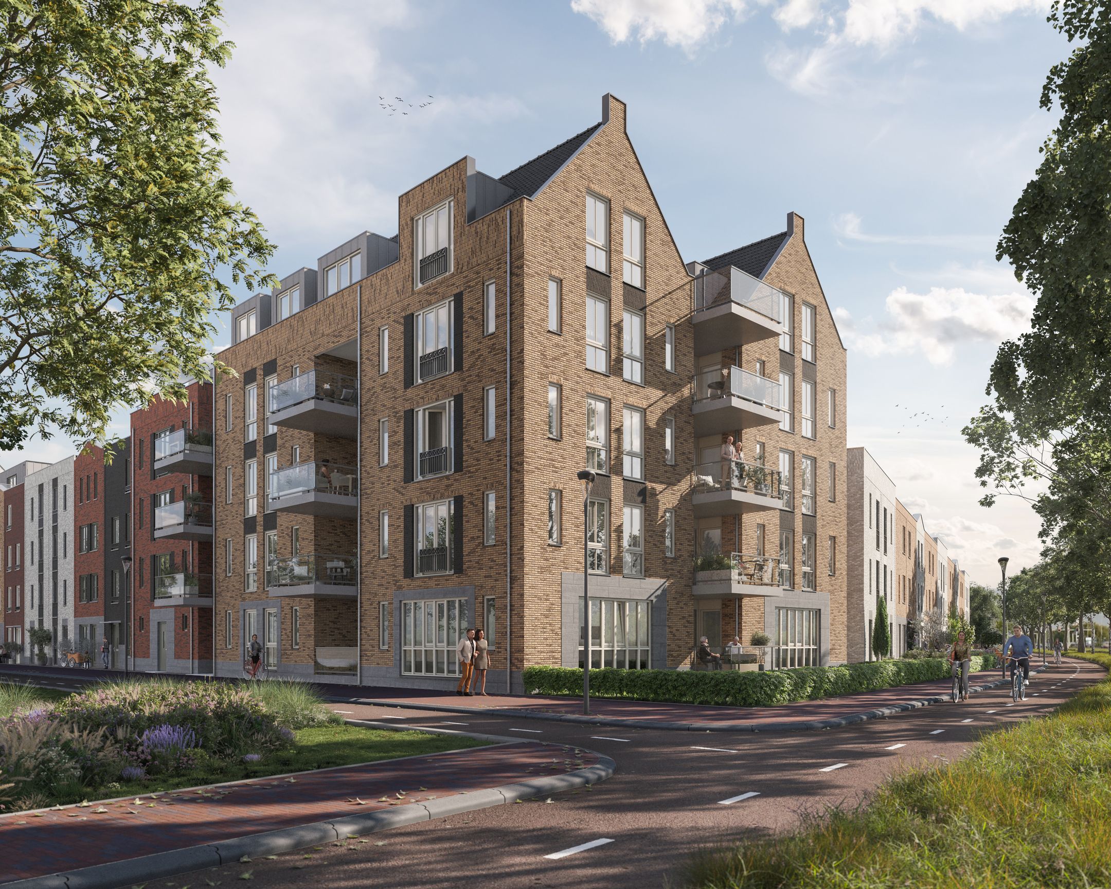 Appartementen (Bouwnr. 39), Spijkenisse, 3201LG, Zuid-Holland, Nederland