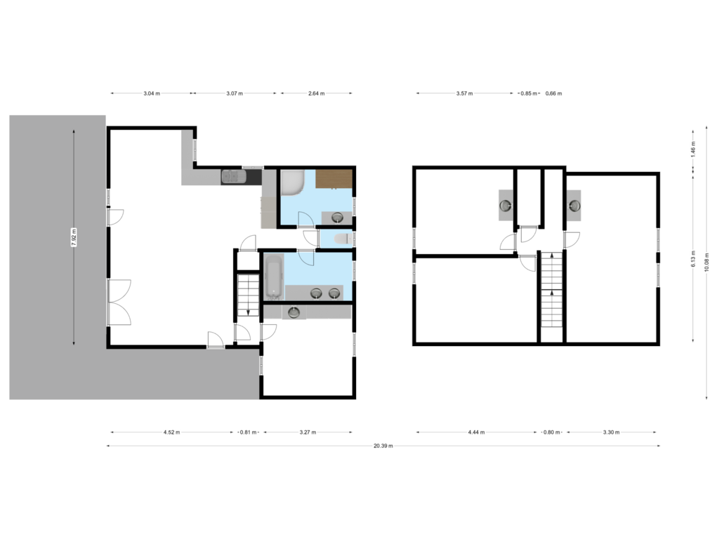 Bekijk plattegrond van First floor (copy) van Molenheidestraat 44P