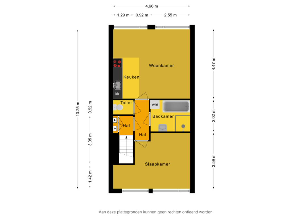 View floorplan of Appartement of Cassandraplein 5-28