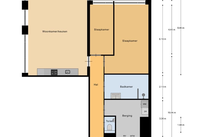 Bekijk foto 14 van 3-kamer appartement plus (Bouwnr. 412I)