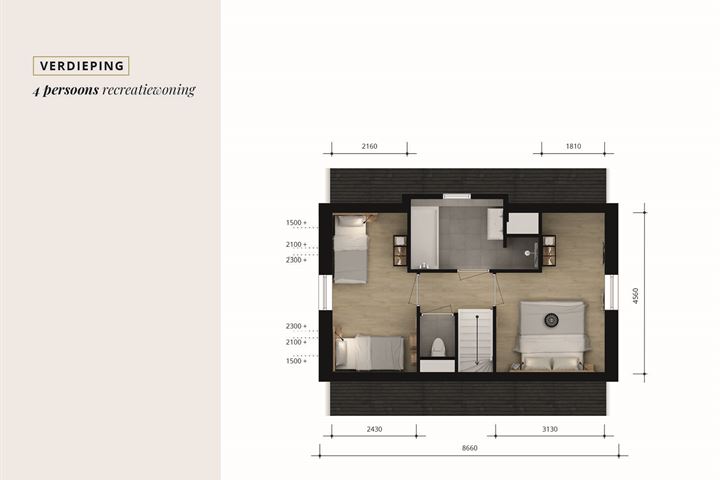 View photo 11 of 4 Persoons Recreatiewoningen (Bouwnr. 193)