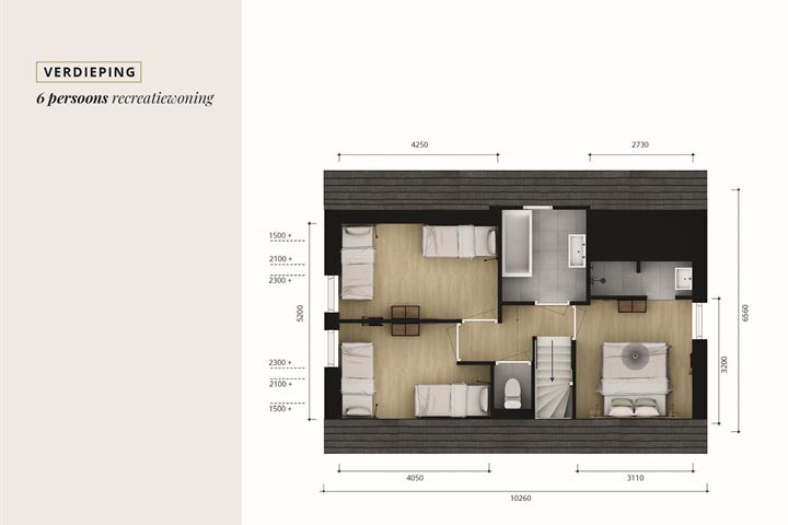 View photo 10 of 6 Persoons recreatiewoningen (Bouwnr. 207)