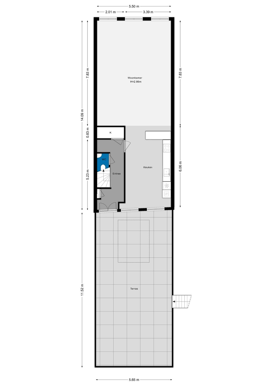 Foto 38 van Sluispolderkade 4-A