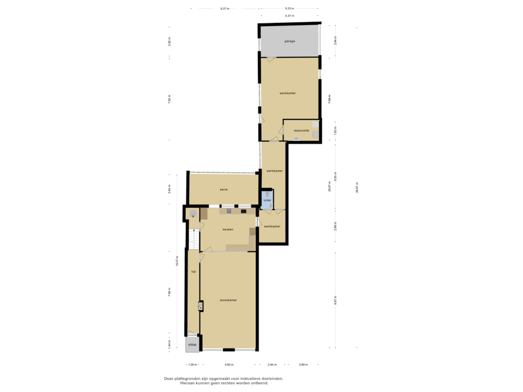 Bekijk plattegrond van Begane grond van Nieuwstraat 40