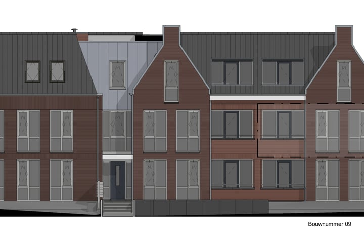 Galerijflat - 3 kamers (Bouwnr. 8)