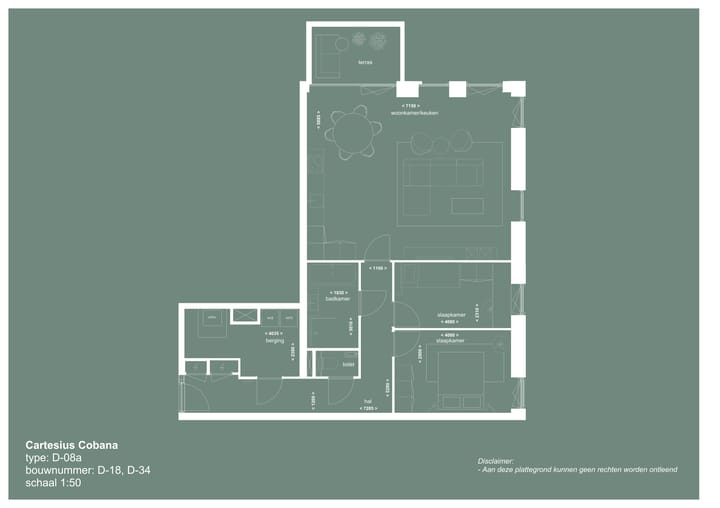 Foto 17 van D - Cobana - Appartement (Bouwnr. D-18.03)