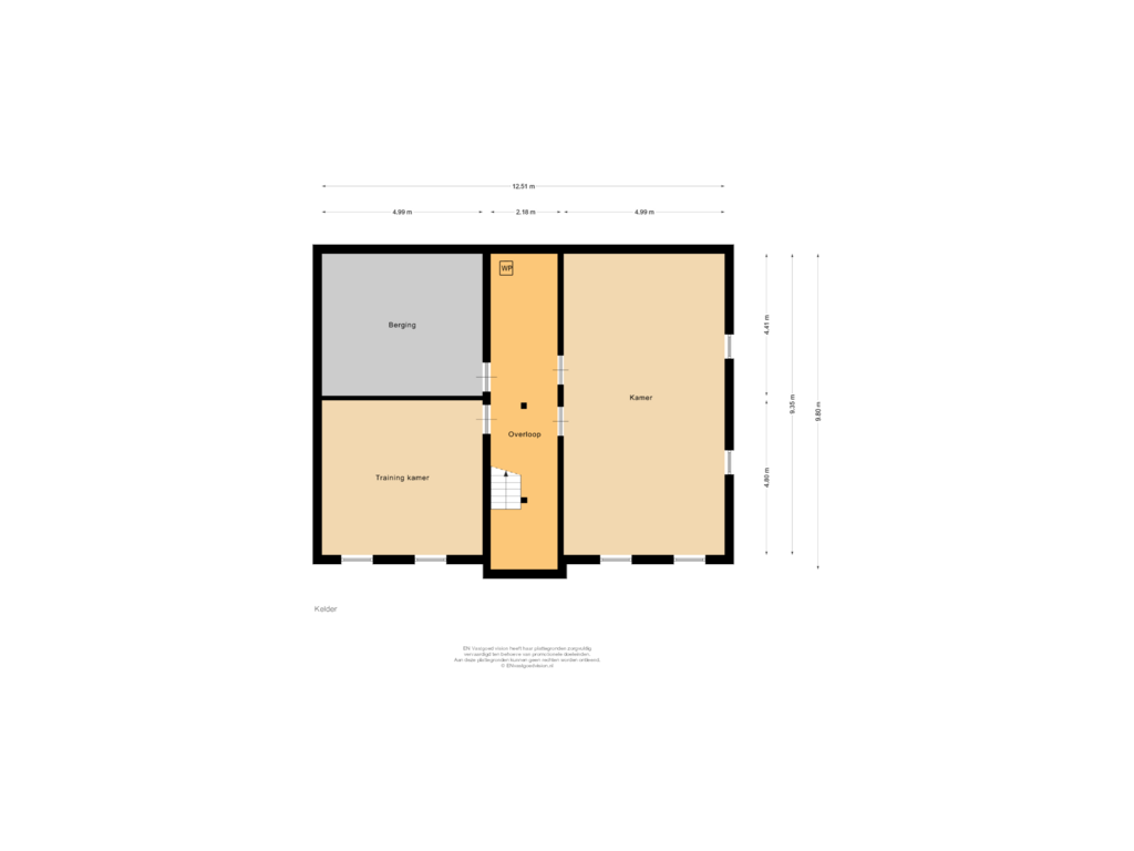 Bekijk plattegrond van Kelder van Boekel 8