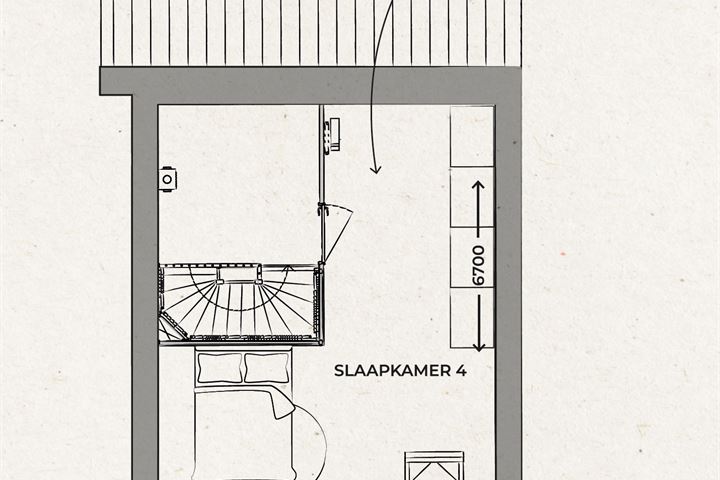 Bekijk foto 8 van 2/1 kapwoning (Bouwnr. 6)