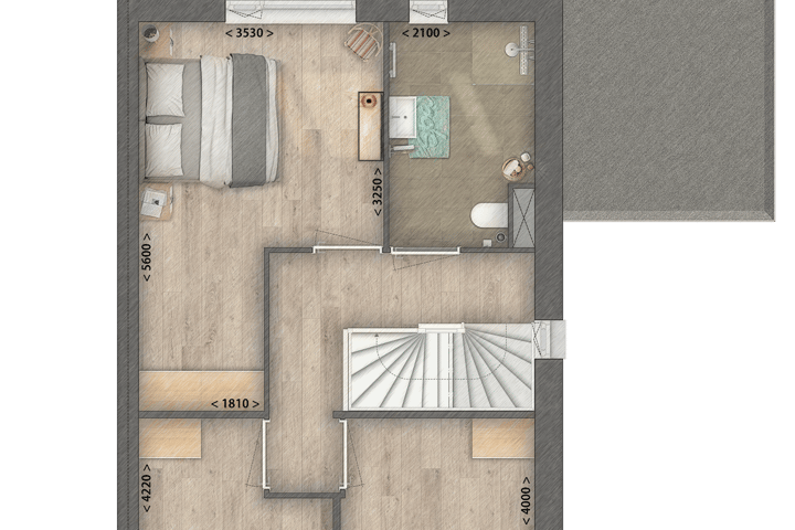 Bekijk foto 3 van Musicalstraat (Bouwnr. 16)