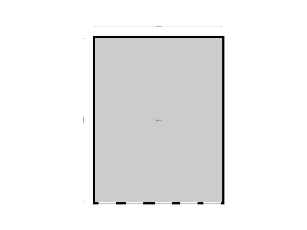 Bekijk plattegrond van Berging 1 van Grândyk 9