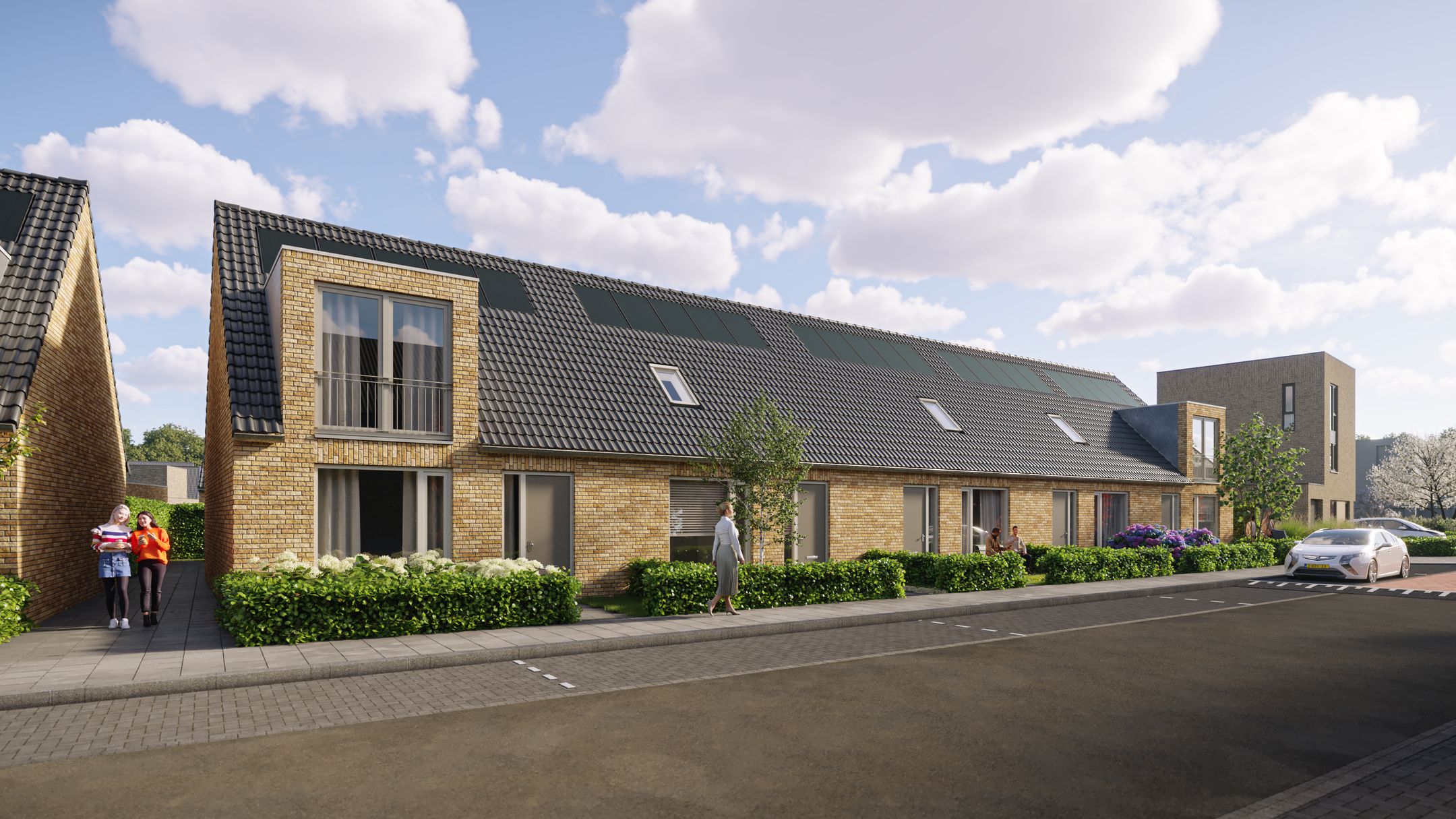 Foto van Neeldervelt 24 woningen voor jongeren, gezinnen en senioren