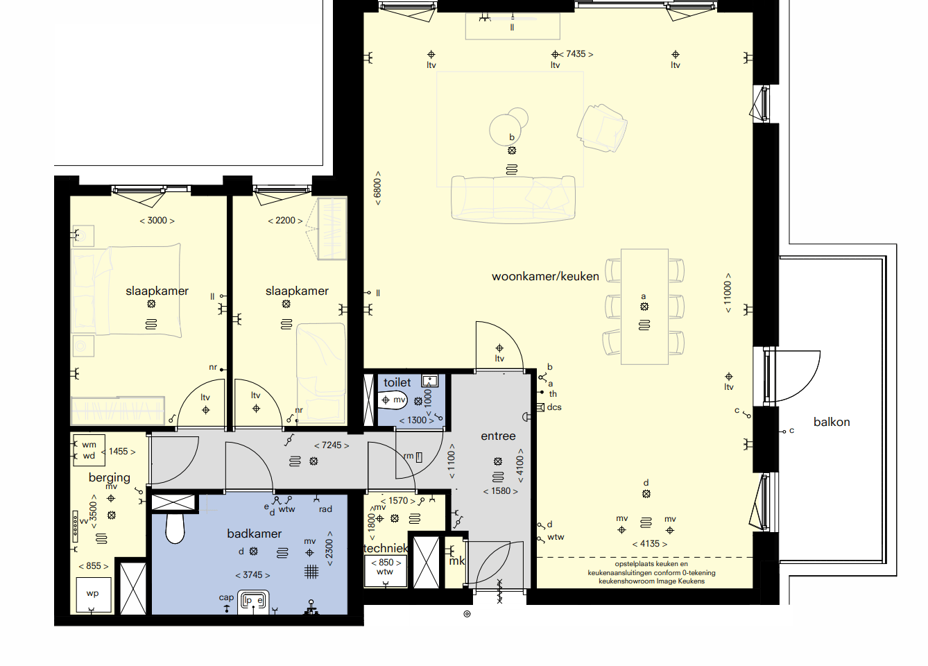 View photo 3 of (Hoek) Appartement (Bouwnr. 17)