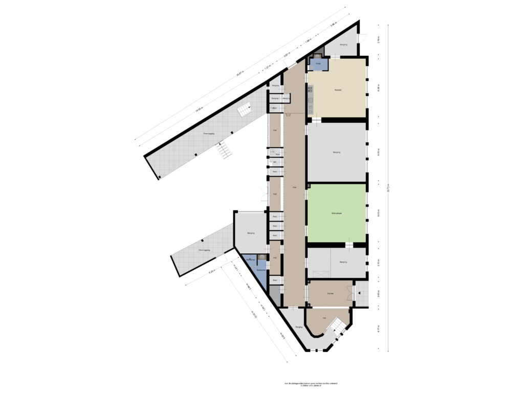 Bekijk plattegrond van Begane grond van Molenstraat 1