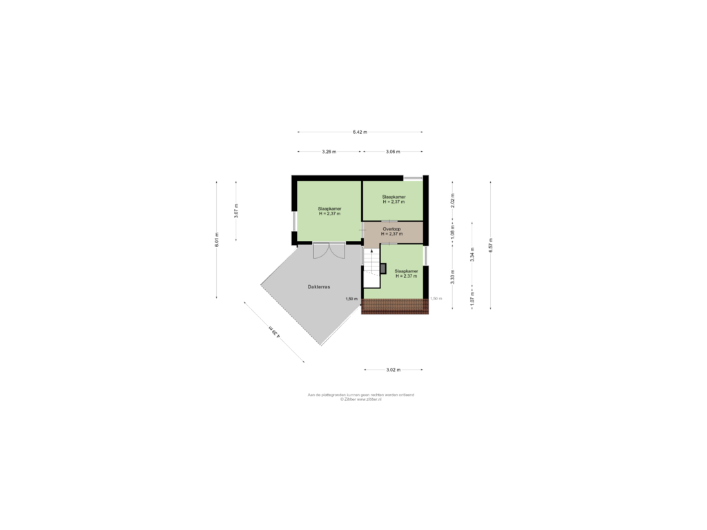 View floorplan of Eerste verdieping of Noordzeepark-Haringvliet 87