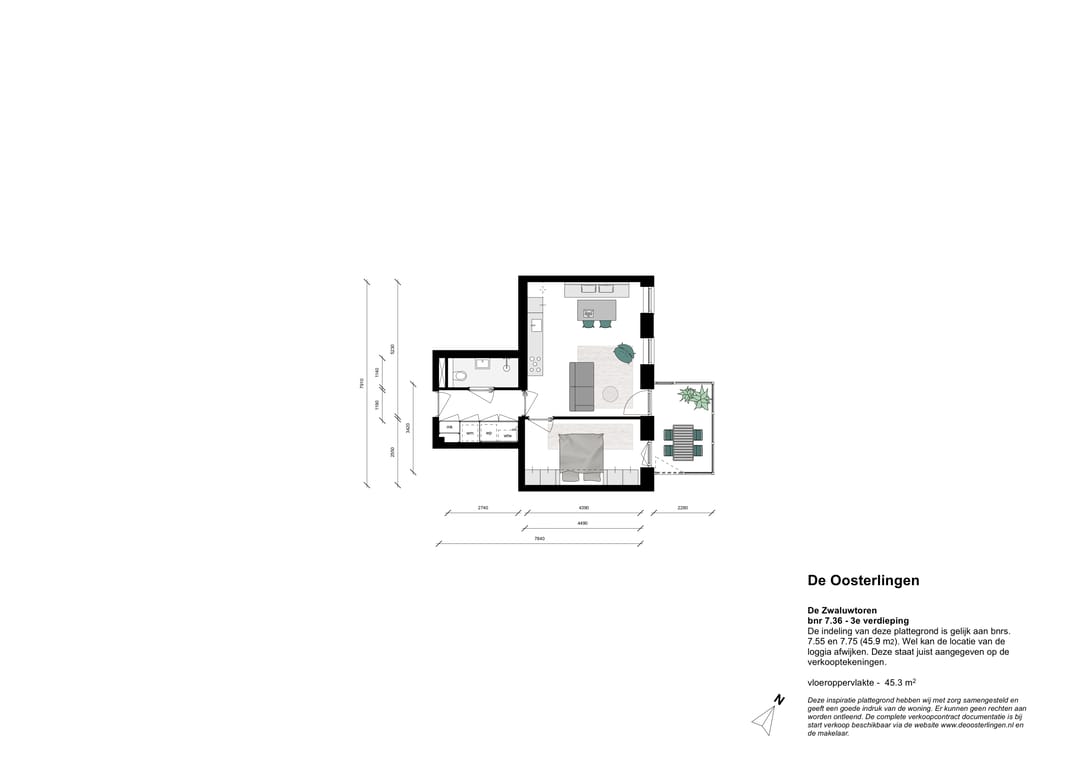 Foto 2 van De Oosterlingen (Bouwnr. 7.36)