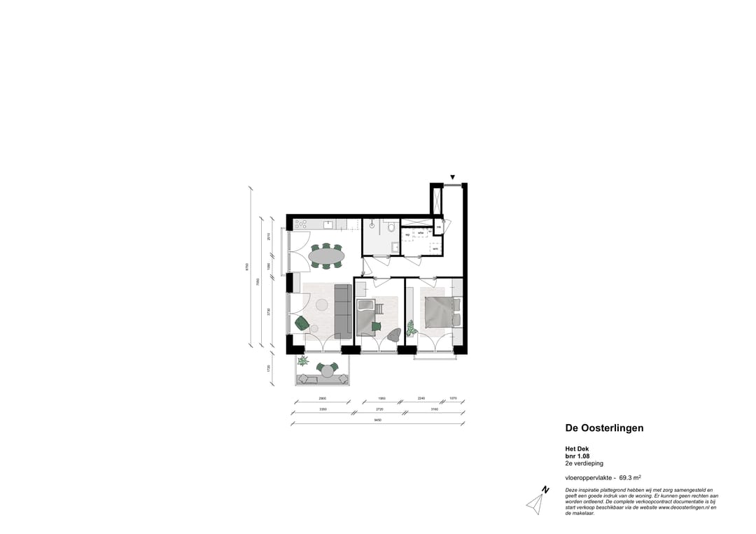 Foto 2 van De Oosterlingen (Bouwnr. 1.08)