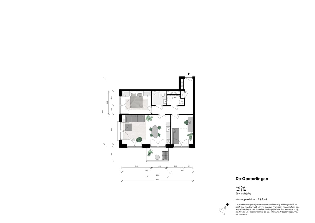 Foto 2 van De Oosterlingen (Bouwnr. 1.10)
