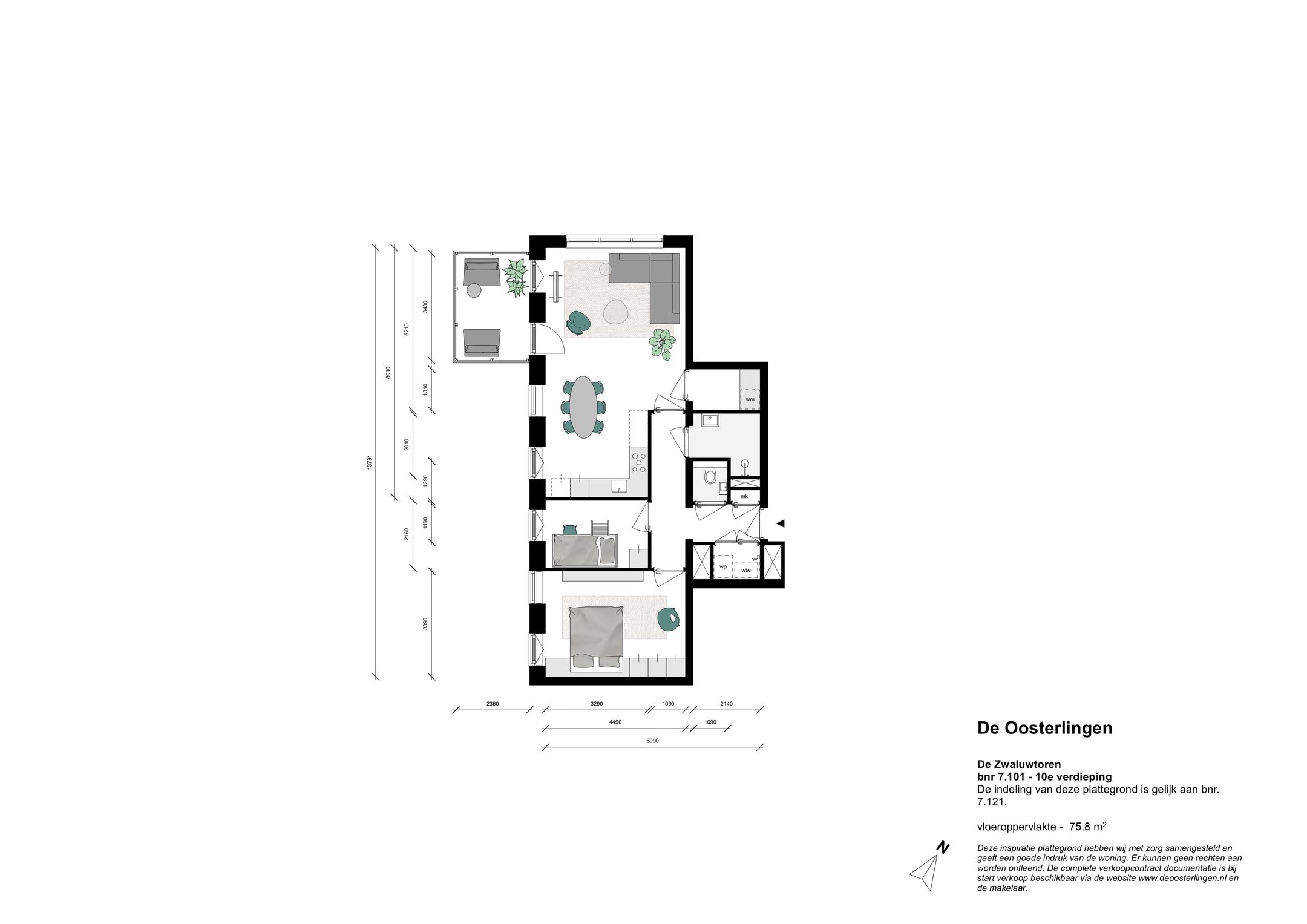 Foto 3 van De Oosterlingen (Bouwnr. 7.121)