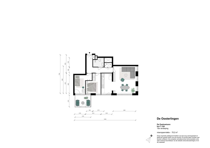 Foto 2 van De Oosterlingen (Bouwnr. 7.154)