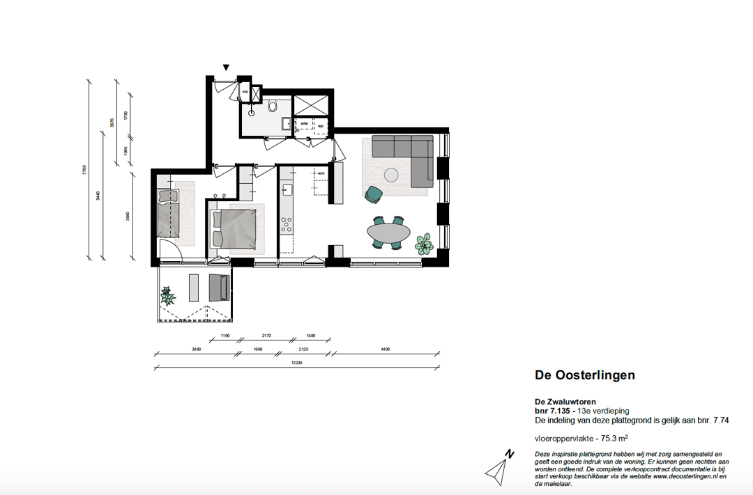 Foto 2 van De Oosterlingen (Bouwnummer 7.74)