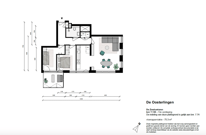 Foto 2 van De Oosterlingen (Bouwnummer 7.74)