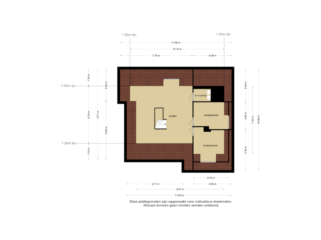 Bekijk plattegrond van 2e verdieping van J.W. Hagemanstraat 56