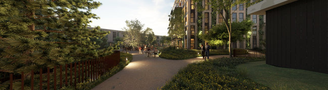 Bekijk 360° foto van aanzichtstadswoning van Cartesius - Cobana appartementen