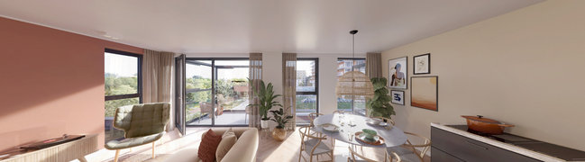 Bekijk 360° foto van Interieur van Cobana - Appartement (Bouwnr. D-15.02)