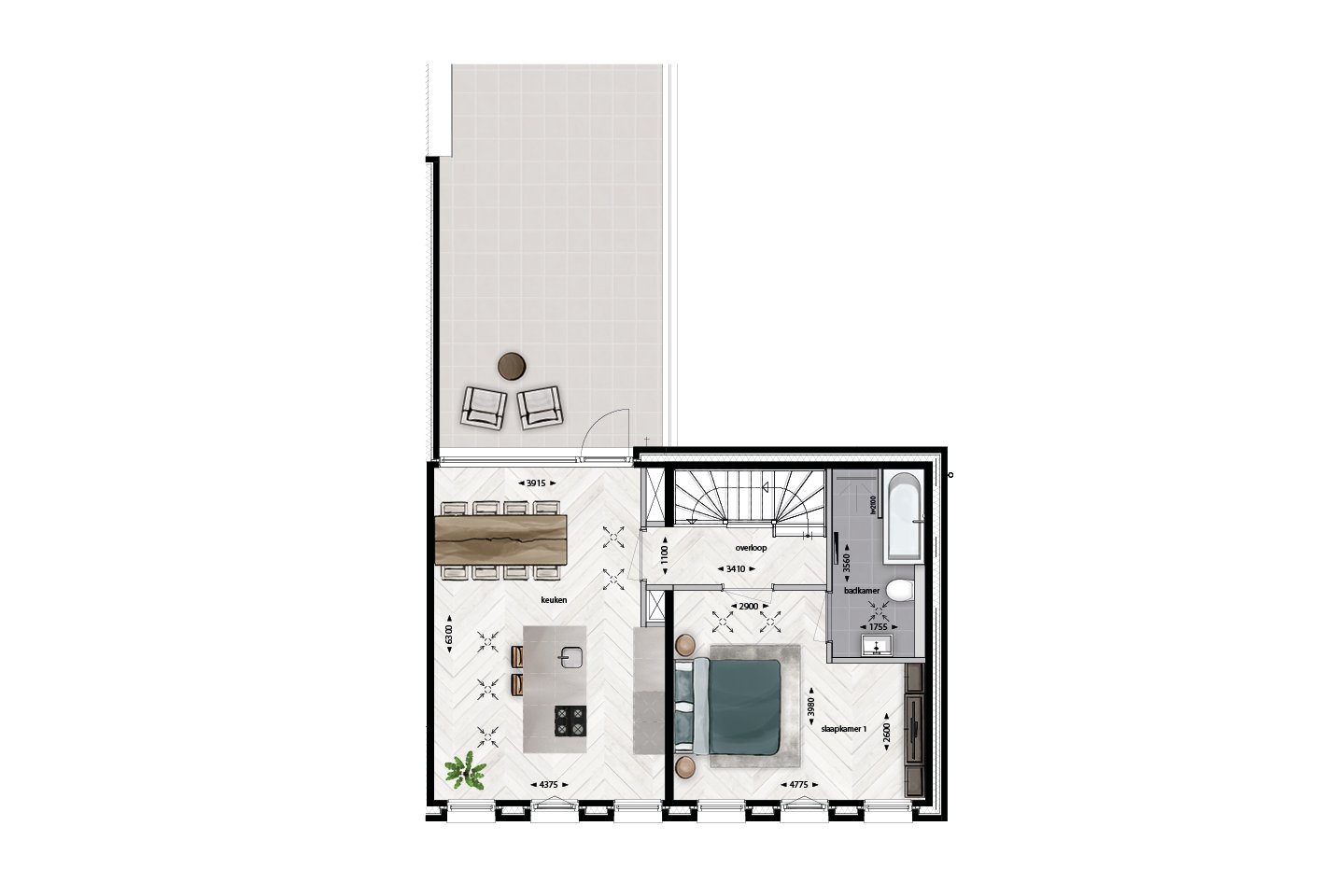 View photo 5 of Eureka! Village Type 3T - Hoekwoning (Bouwnr. 3.06)