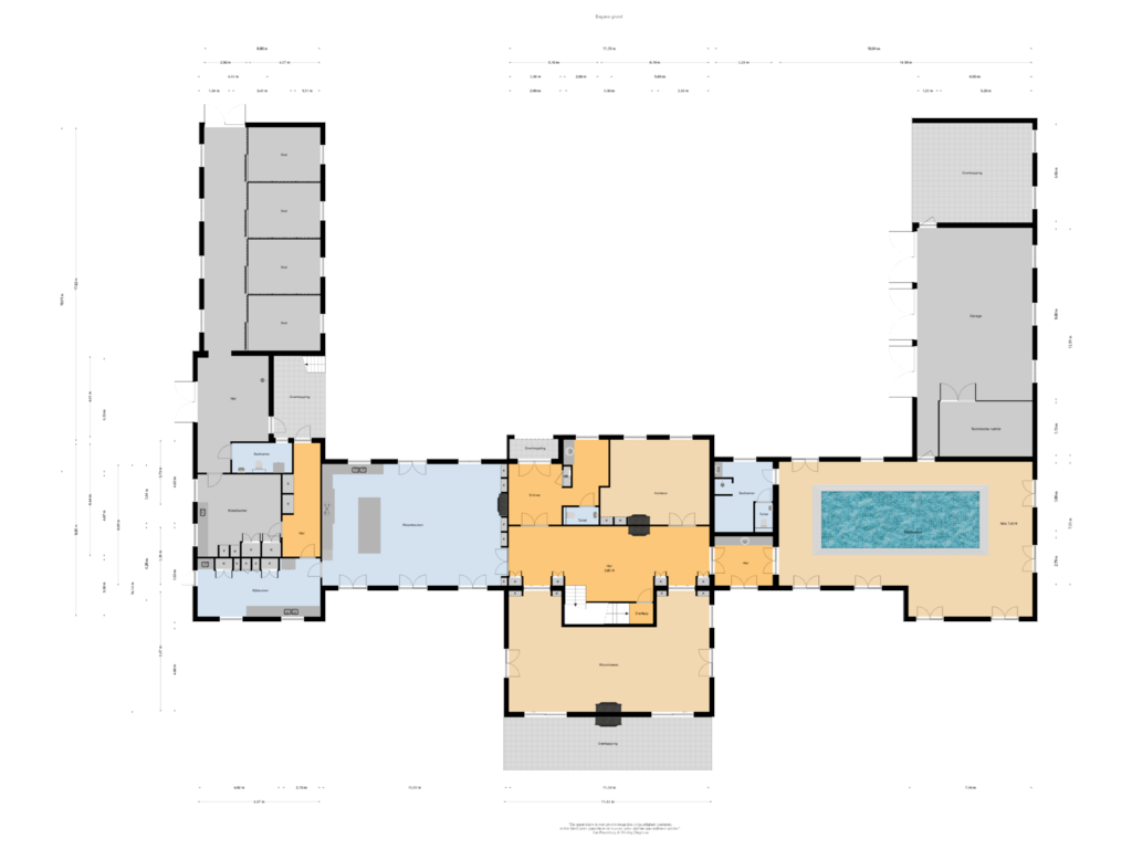 View floorplan of Begane grond of Vurenboomweg 2-& 4