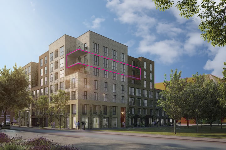 appartement 5e verdieping (Bouwnr. 39)