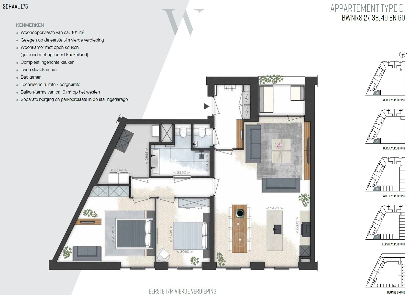 Foto 3 van Appartementen (Bouwnr. 38)