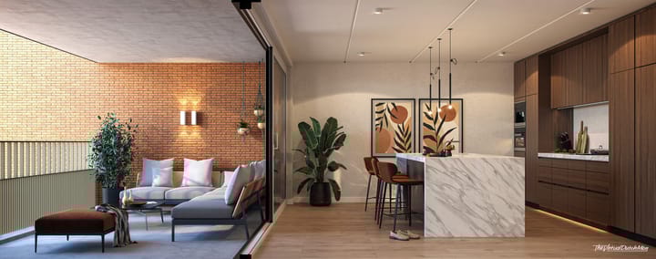 Foto 4 van Kop Handelskade- penthouse type F (Bouwnr. 43)