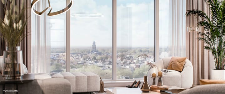 Foto 2 van Kop Handelskade- penthouse type F (Bouwnr. 43)