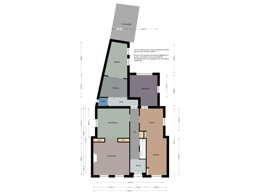 View floorplan of Begane grond of Winterstraat 4