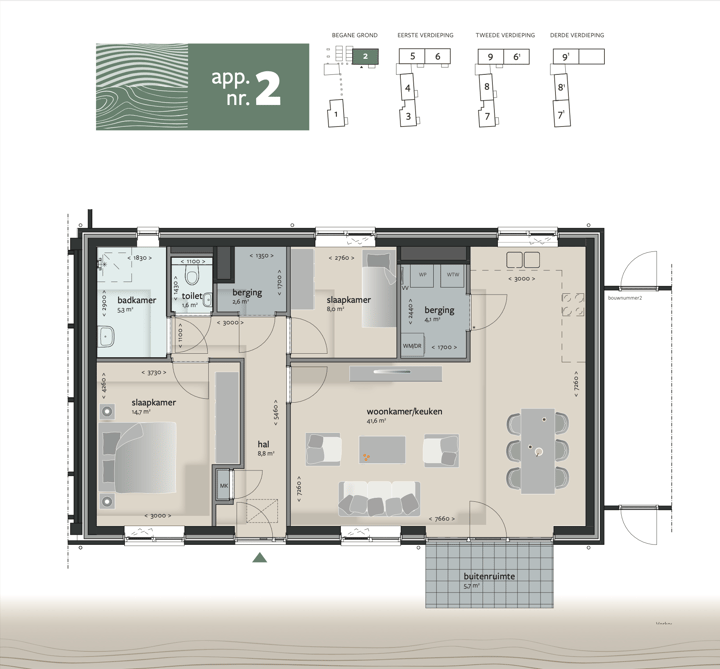 Foto 4 van Brugzicht (Bouwnr. 2)