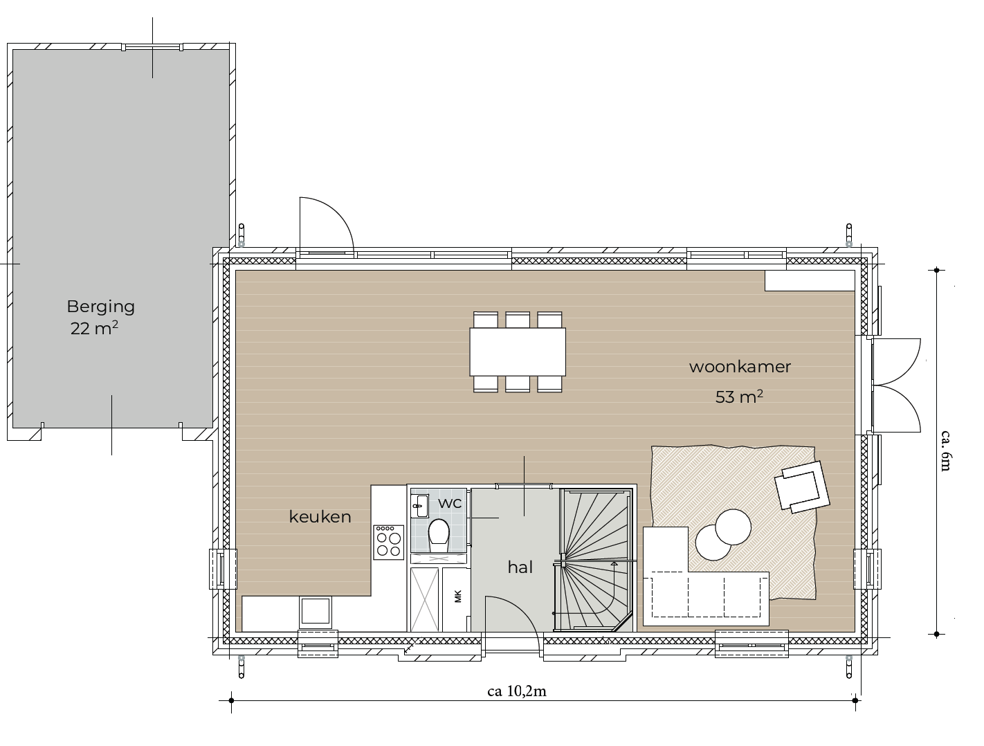 Huis te koop Mastenbroek 2 vrijstaande