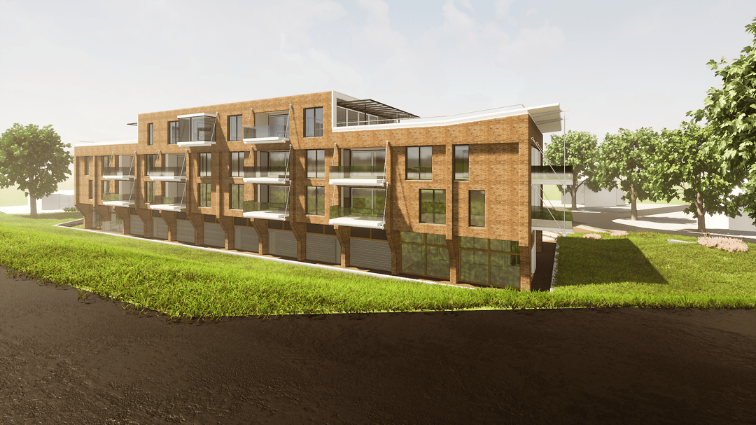 Foto 2 van Eerste verdieping hoekappartement (Bouwnr. 2)