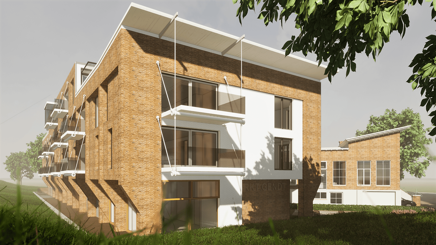 Foto 5 van Eerste verdieping hoekappartement (Bouwnr. 2)