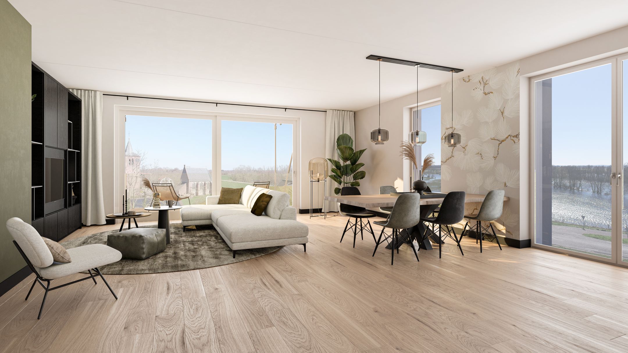 Foto 9 van Eerste verdieping hoekappartement (Bouwnr. 2)