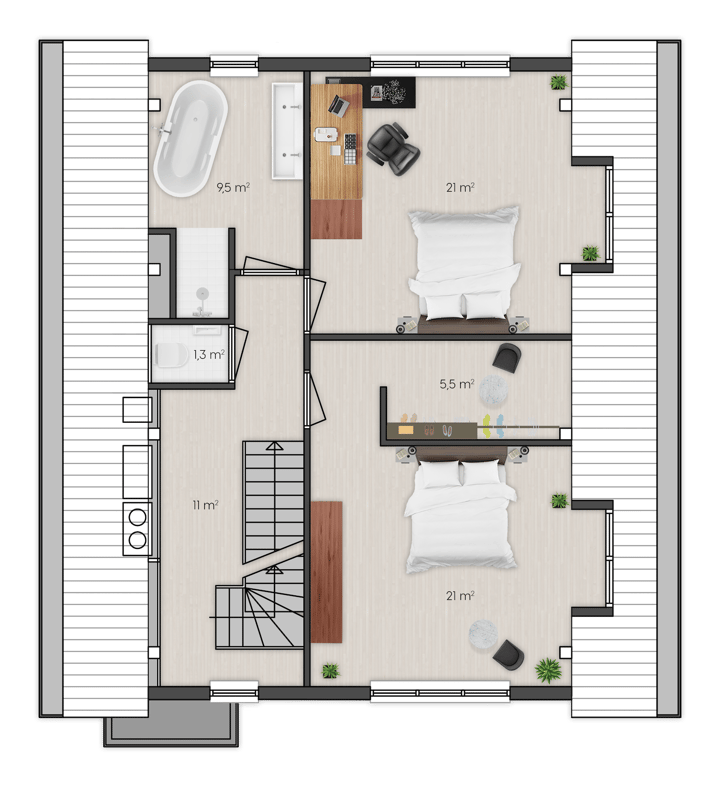 Foto 12 van Oostwal 73-B