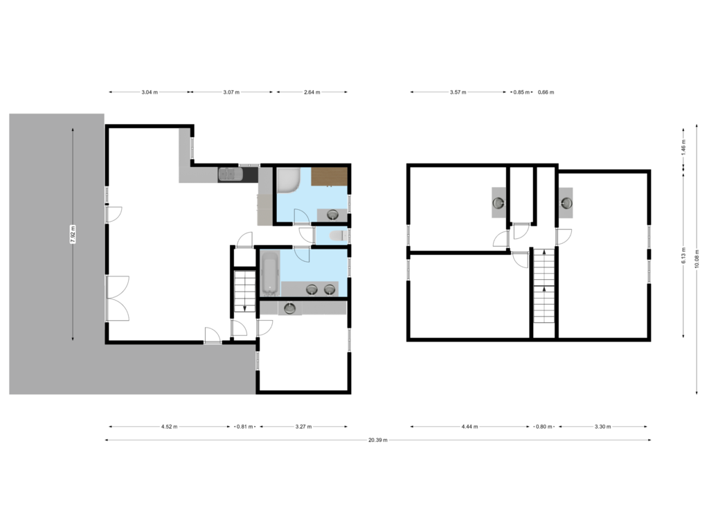 Bekijk plattegrond van First floor (copy) van Molenheidestraat 7 388