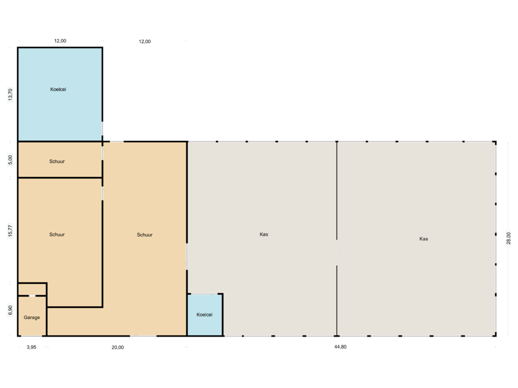 Bekijk plattegrond van Floor 2 van Dirk Bijvoetweg 29